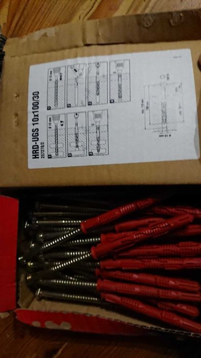 продам дюбеля хилти  HRD -UGS 10x100/30