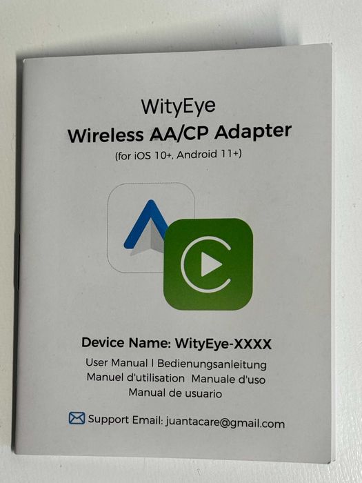 Adapter wityeye apple carplay android auto
