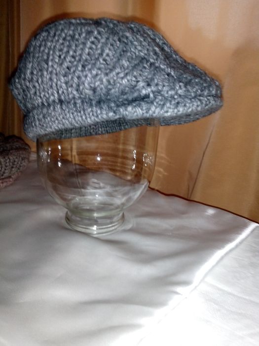 Кепка зимова  в'язана