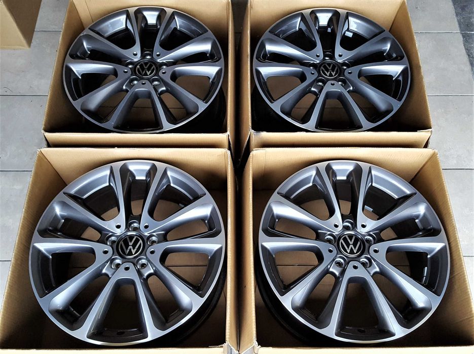 Alufelgi 18 5x112 VW Passat Tiguan Golf Jetta Touran T-Roc Arteon 318#