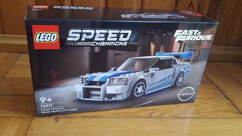 LEGO 76917 Speed Champions - Nissan Skyline GT-R (R34) NOWY Wrocław