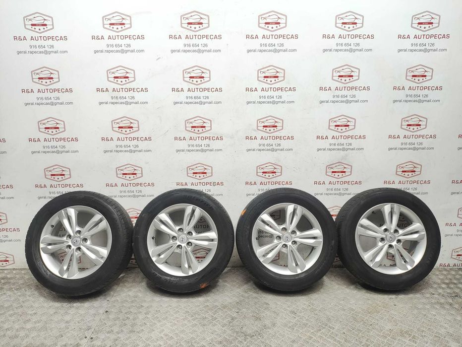 Conjunto Jantes R17 Hyundai IX35 2009  a 2016 Original
