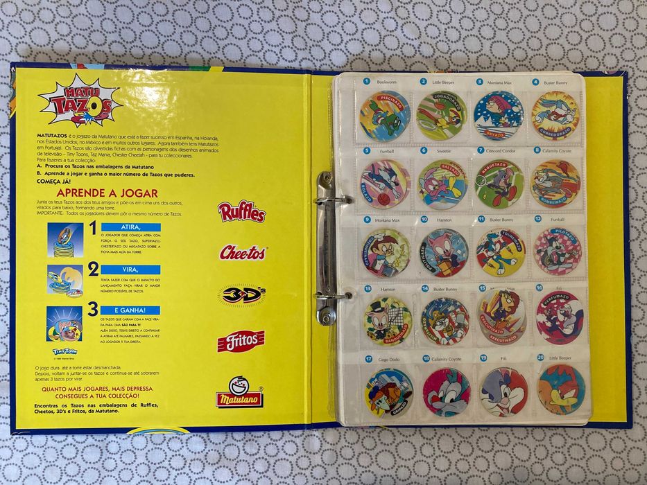 VENDO Dossier Tazos Matutano