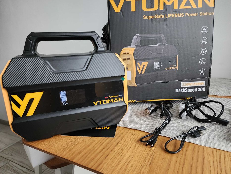 VTOMAN FlashSpeed 300 300W, 230Wh LiFePO4 US Нова УПС