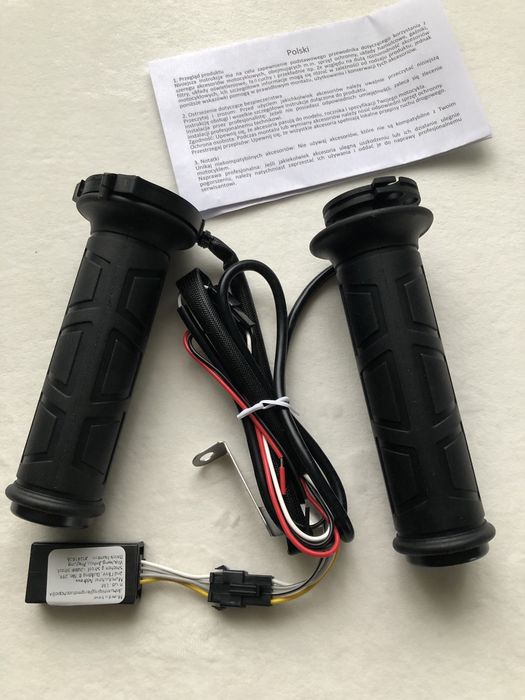 Гріпси руля, мото ручки з підігрівом, теплі мото ручки.