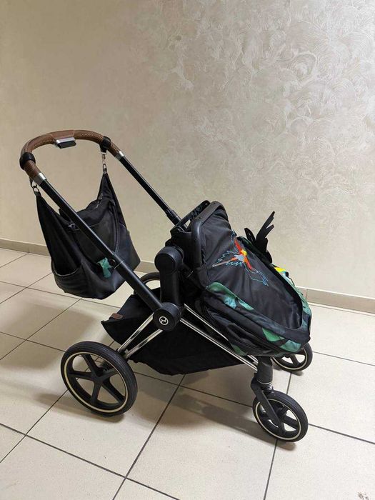 Коляска Cybex priam шасси rose gold 2 в 1