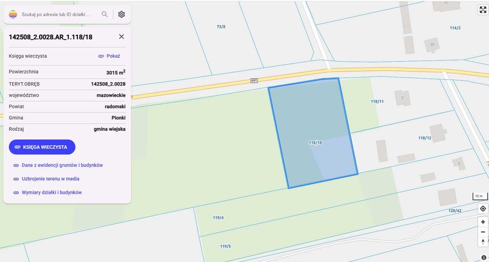 Działka inwestycyjna na sprzedaż