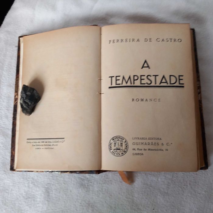 "A Tempestade" primeira edição