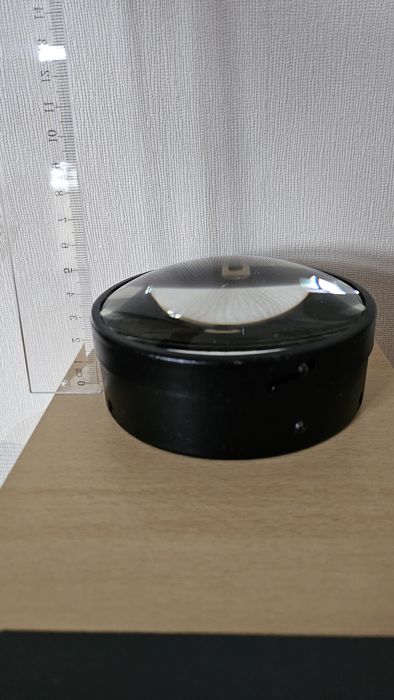 Kondensator do powiększalnika Krokus 3 .  Szkło powiększające soczewka