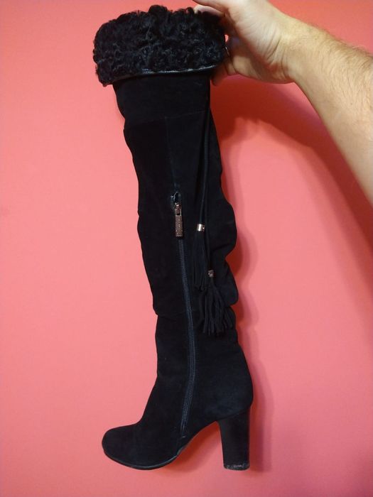 срочно!sexy Зимові мегакруті  сексі ботфорти 36 р ,35 р ,зима натур