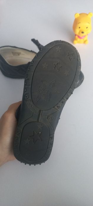 Agranatowe lakierki eleganckie buty dla dziewczynki 27. 5