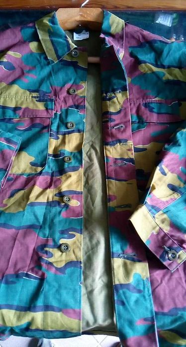 Bluza Armia Belgia Jigsaw camo ripstop r.XXL/S Unikat