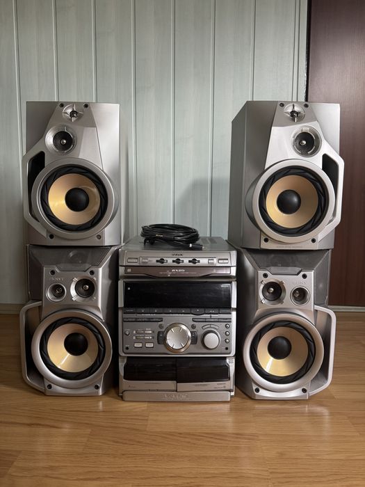 Wieża Sony RXD5 HI-Fi CD aux fm kolumny Długołęka-Świerkla •