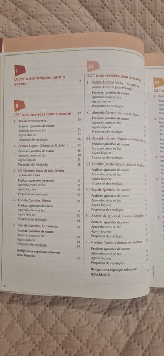 Preparar o exame nacional 12,  Português