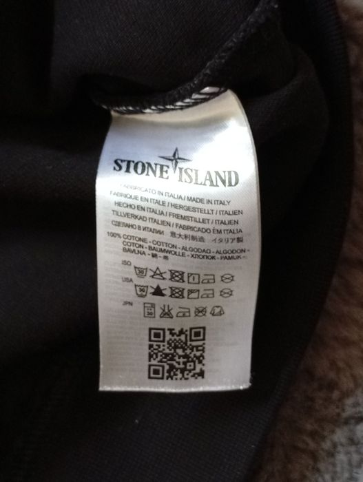Stone Island Black Piqué Sweatshirt