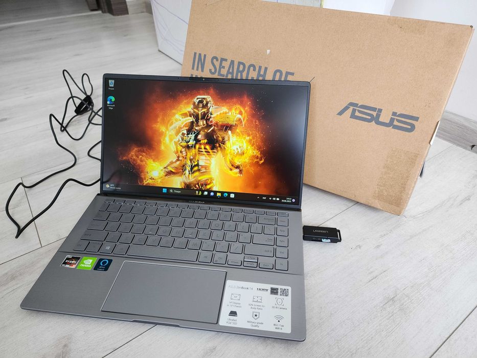 Ноутбук Asus ZenBook 14" FHD Q407IQ Ryzen 4500U GeForce MX350 Новий