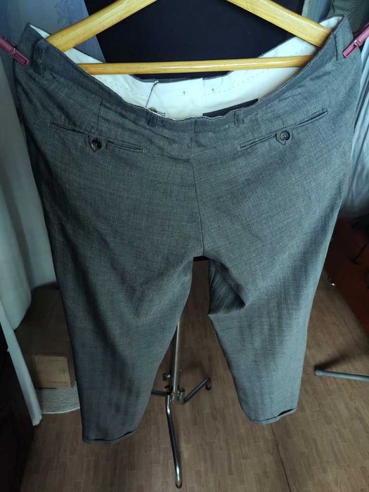 Джинсы (chino лён Marks&Spencer United Kingdom w38 grey.