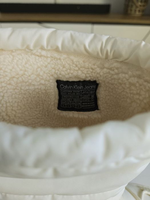 Calvin Klein Śniegowce roz. 38 Oryginał Nowe