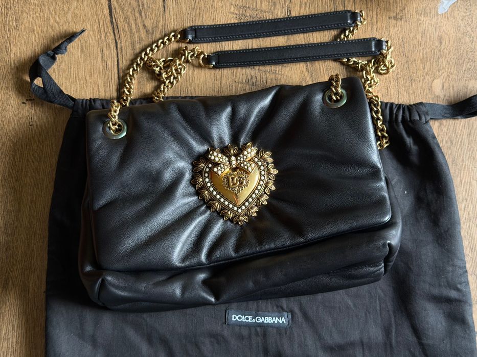 Dolce & Gabbana Devotion Soft Shoulder Bag