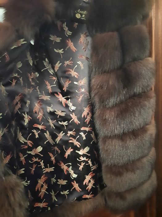 Жилетка женская меховая