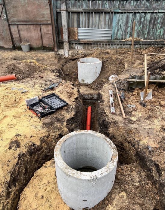 Септики та каналізація в Полтаві Земляні роботи під ключ!