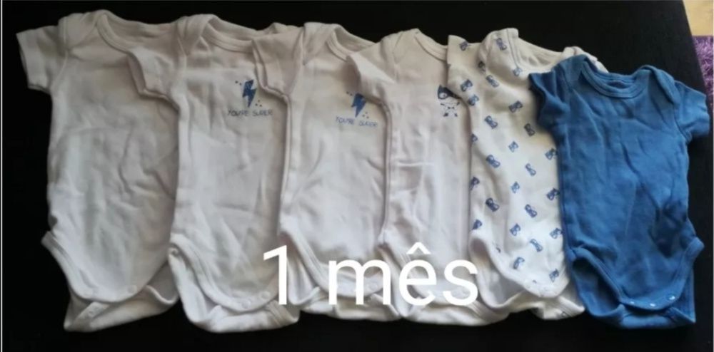 Bodys de bebé vários tamanhos