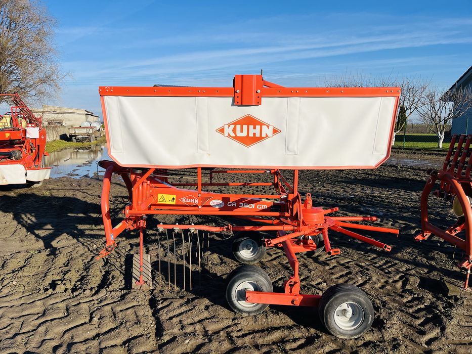 Zgrabiarka Kuhn GA3501 Pottinger 421 Deutz Fahr 4221 Tandem  hydrolift