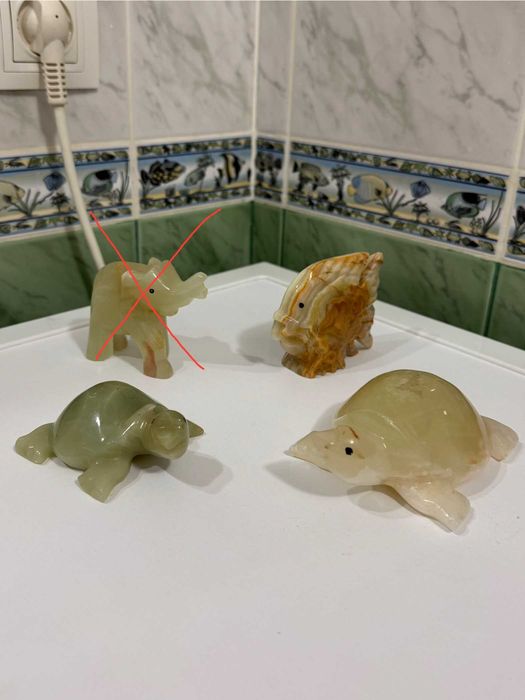 Статуэтки из оникса. Натуральный камень