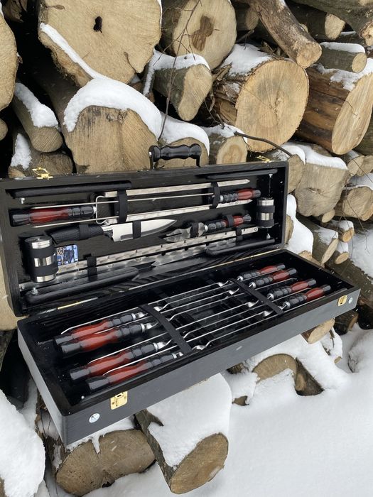 Найкращий Подарунок Чоловіку Набір Шампурів Новинка