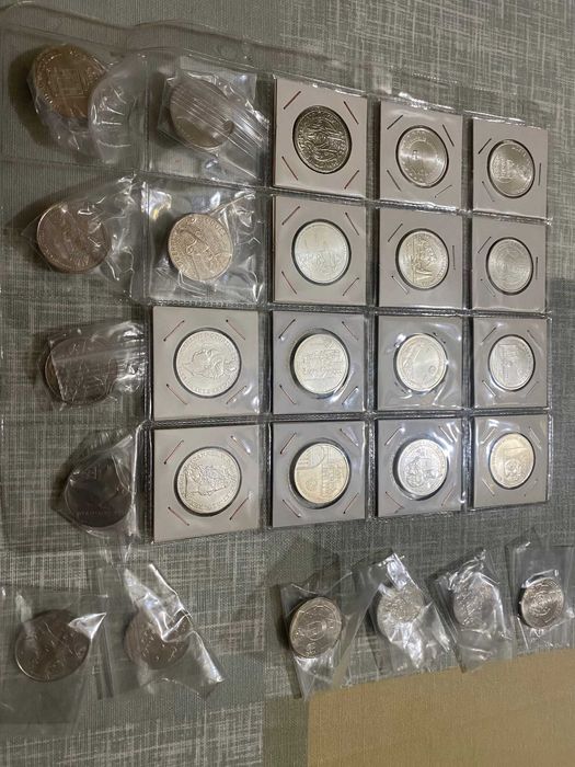 moedas de 5 euros comemorativas