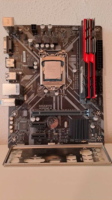 Bundle Intel Core i3-8100 / Board Gigabyte H310M H / 16GB DDR4 G.Skill TridentZ