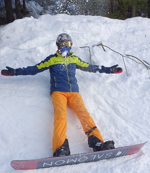 Spodnie snowboardowe Alpine Pro Kids PLUS kurtka