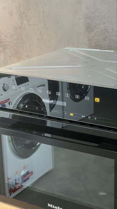 2в1 Духовой шкаф з СВЧ Miele H 7140 BM WiFi ВИСТАВКА духова шафа