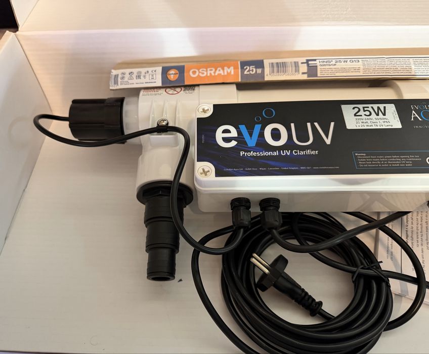 Esterilizador UV Evolution Aqua Evo 25 Watt