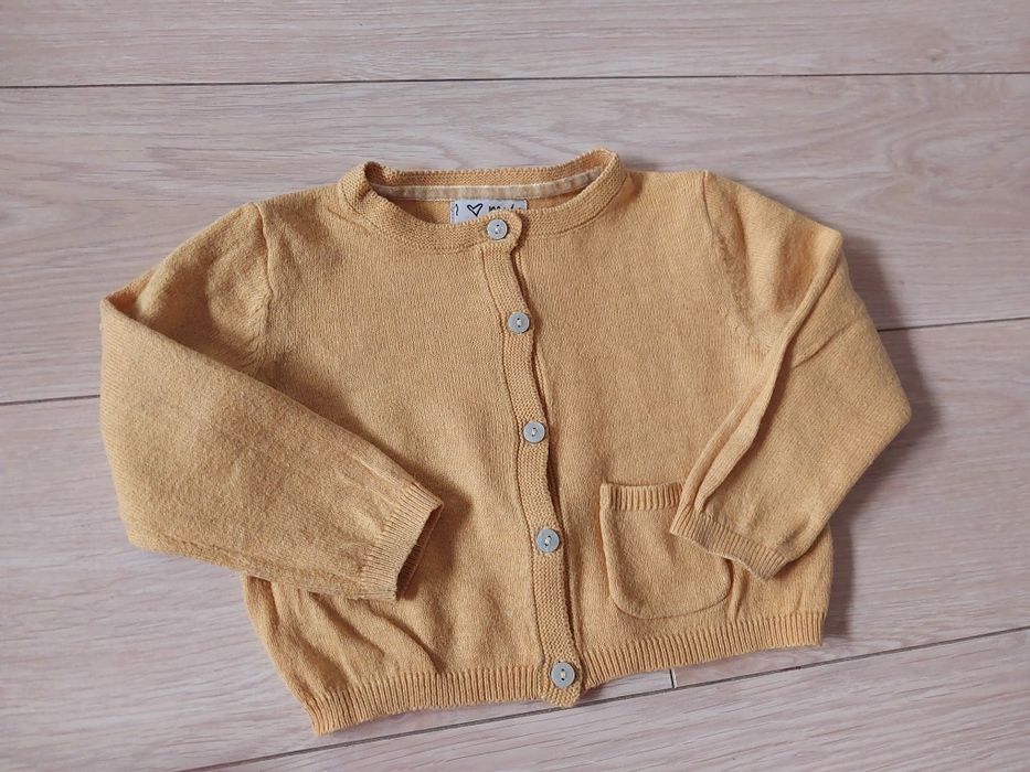 Sweterek Next rozm 6-9 msc/74 cm bdb