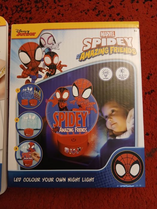 Luz de Presença LED Spiderman