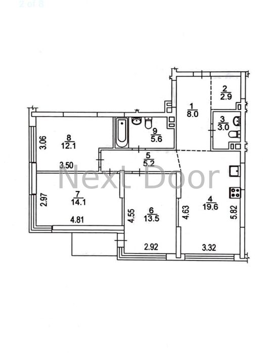 3-к в ЖК «Варшавський 3» — без доплат, держпрограми