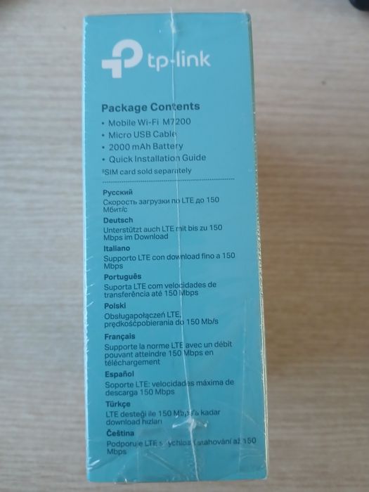 TP-LINK M7200 - Мобільний Wi-FI 4G LTE модем