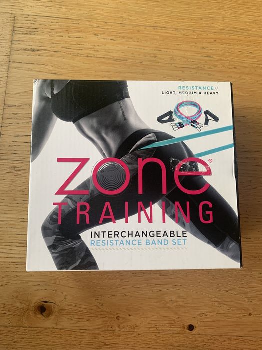 Zestaw gum oporowych do treningu do ćwiczeń zone training nowy