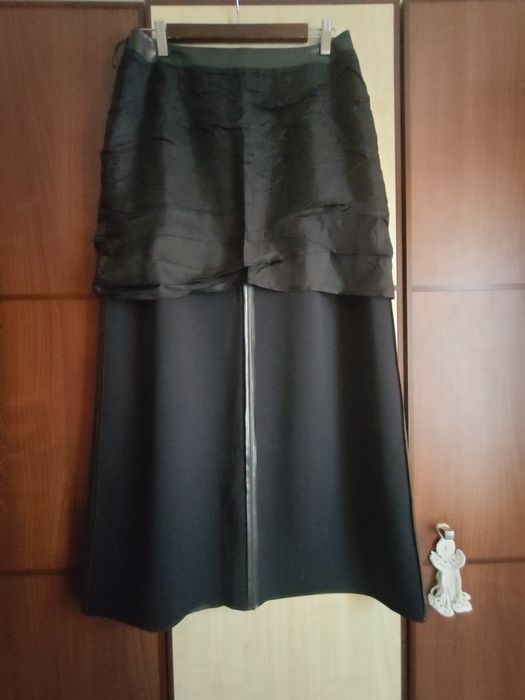 Спідниця з екошкіри
