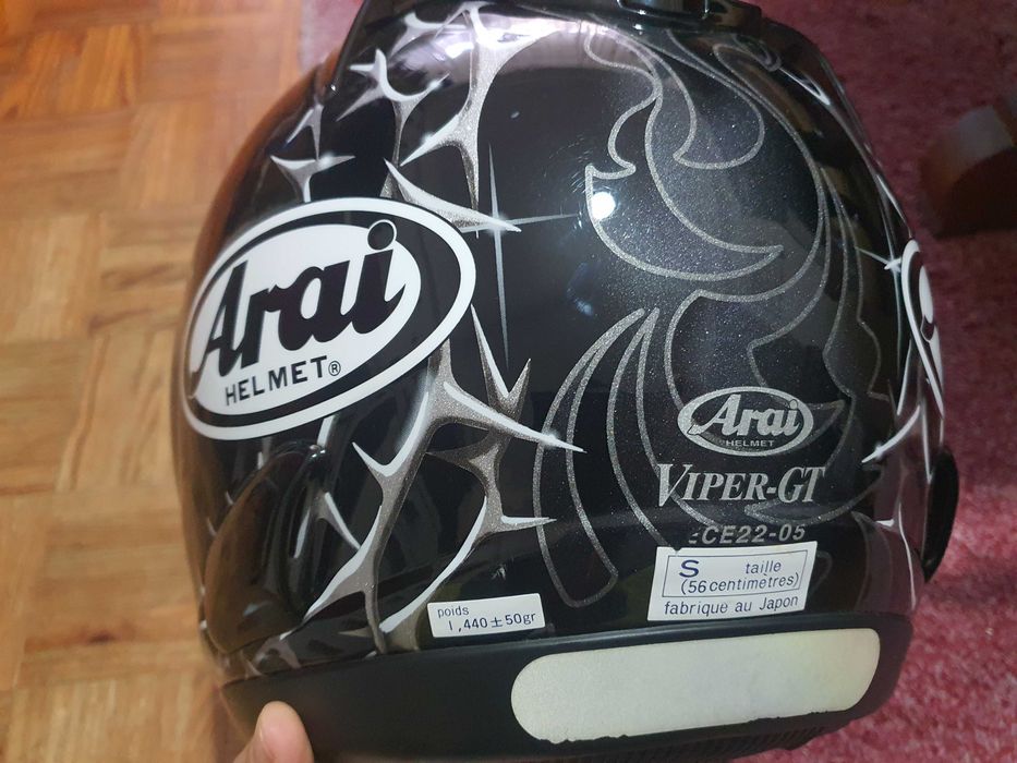 Capacete Arai Viper GT yf design tamanho S