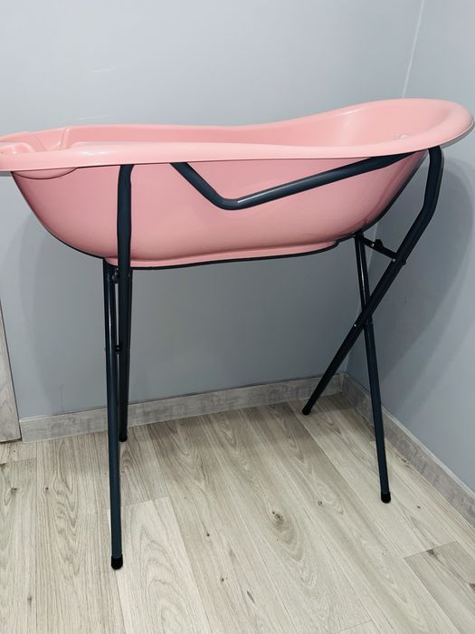 Stelaż + wanienka dziewczęca duża