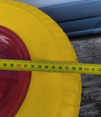 Колесо 4.00-8 під 16 та 20 мм вісь в зборі на тачку з пінополіуретану