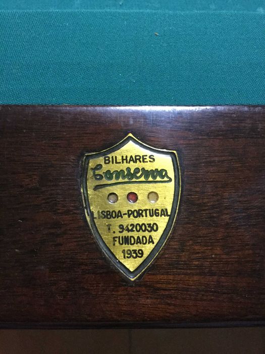 Bilhar Conserva 2,45m por 1,36m (Original) + (Extras de Oferta)