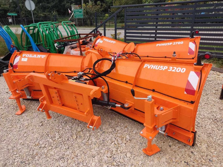 Pług śnieżny Volant hydrauliczny składany euro tuz 2,5-3,2m transport