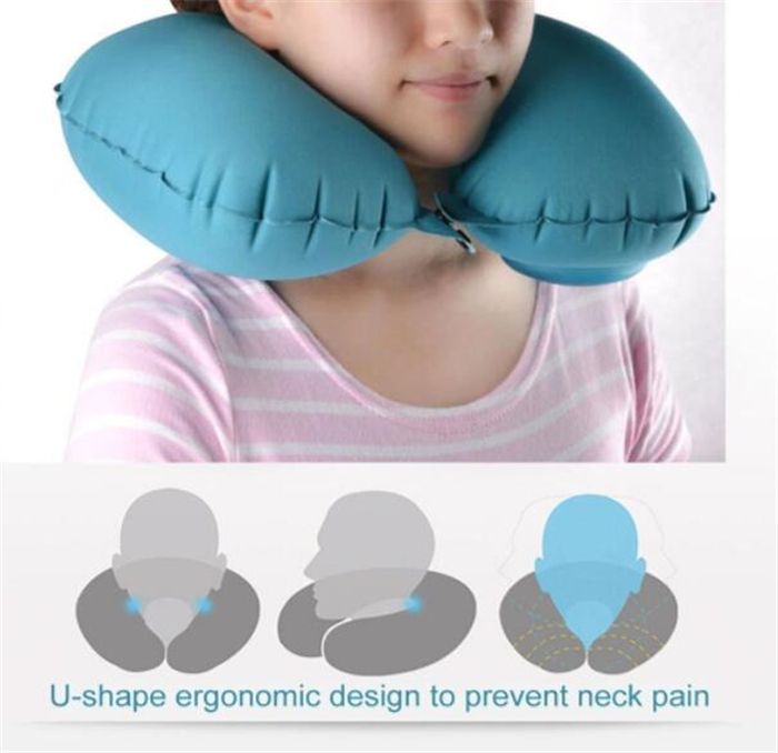 okazja PODUSZKA podróżna ROGAL z WBUDOWANĄ POMPKĄ super cena