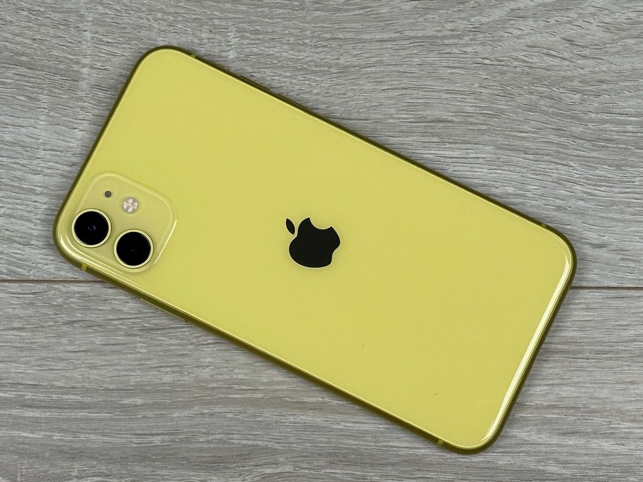 Apple iPhone 11 - 128GB - Yellow Neverlock ІДЕАЛ 94% АКУМУЛЯТОР №306