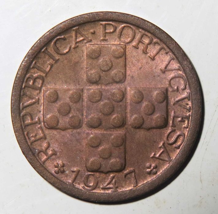 Moeda Republica Portuguesa - X Centavos 1947 Bela+ - APENAS 10€ Muito barato