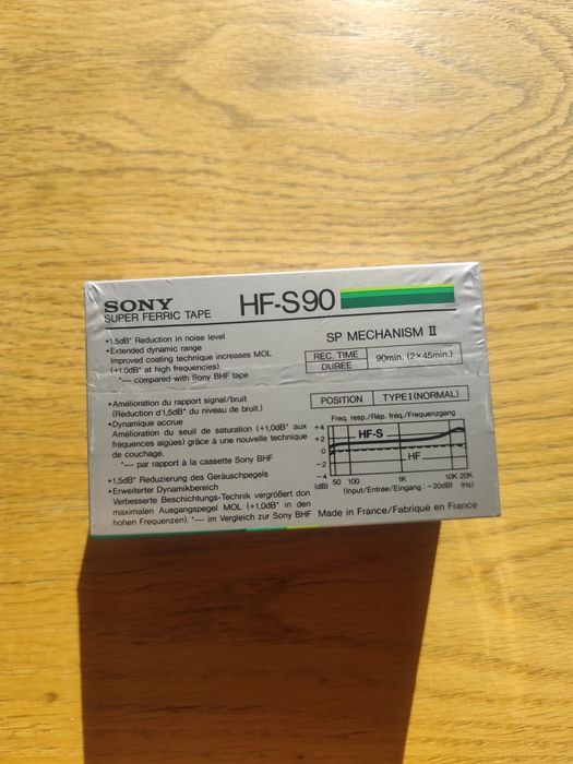 Sony Hf-s90 – Zestaw 3 Kaset magnetofonowych
