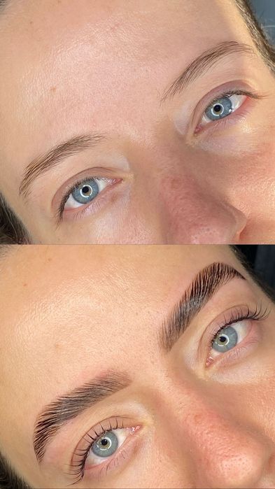 Sobrancelha brow lamination
